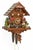 Black Forest Shingled Roof Cuckoo Clock With Moving Beer Drinker For Sale - Image 4 of 6