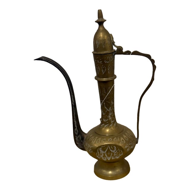 Vintage/Antique Brass Coffee Urn. For Sale