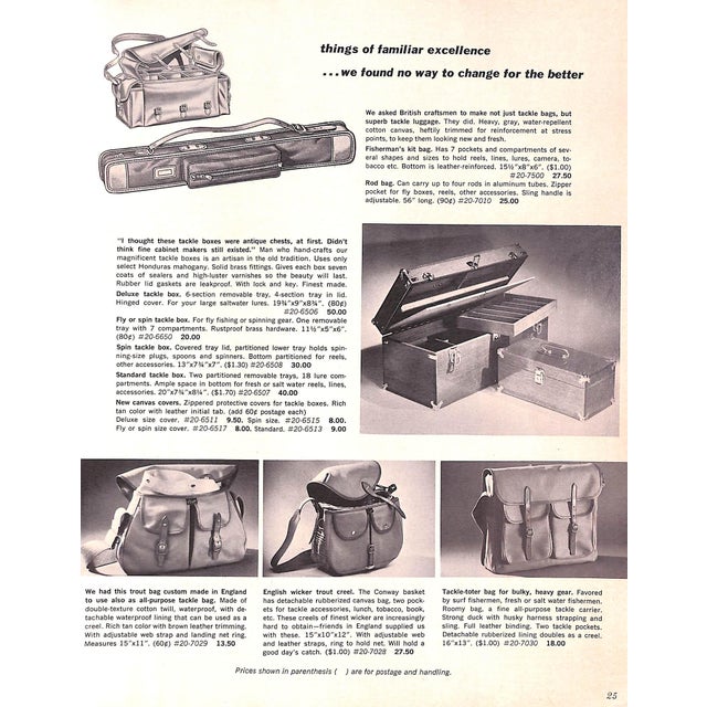 Abercrombie & Fitch New Directions 1966 Catalog For Sale - Image 11 of 18