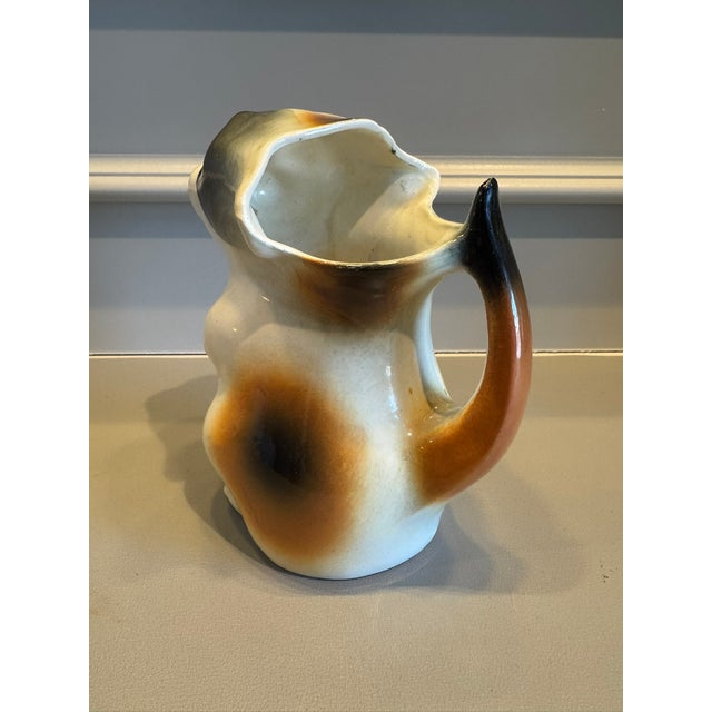 1960s 1960s Kitschy Ceramic Cat Jug For Sale - Image 5 of 8