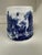 Late 20th Century Vintage Blue & White Transferware Mug For Sale - Image 5 of 6