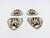 Silver Bauhaus Egg Cups by Wilhelm Wagenfeld for WMF, 1970s, Set of 4 For Sale - Image 8 of 12