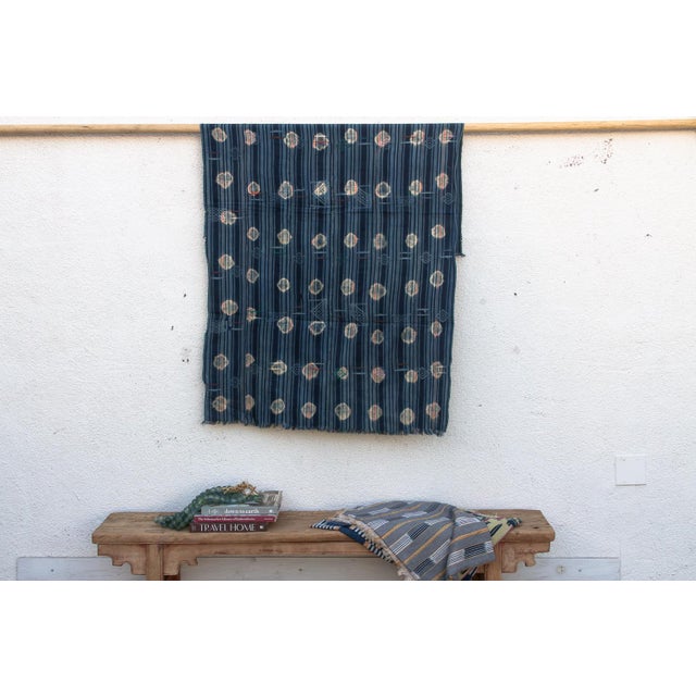 Hand-woven by master weavers of the Baoulé people in the Côte d’Ivoire, West Africa, these vintage textiles are celebrated...