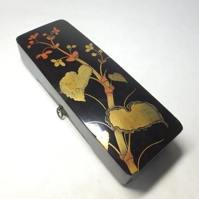 19th Century Japanese Lacquered Fubako For Sale - Image 13 of 13