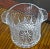 Mid-Century Modern St Louis Crystal Ice Bucket, Handcut French Crystal Wine Cooler For Sale - Image 3 of 7