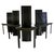 Vintage Hich Back Dining Chairs, 1980s, Set of 6 For Sale - Image 10 of 10