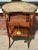 Brown Classic French Transition Marble Top Side Table For Sale - Image 8 of 11