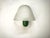 Green Wall Light from VeArt, 1980s, in Very Good conditions. Designed 1980 to 1989 I have official proof of authenticity...