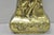 Antique Art Nouveau Chinese Gilt Bronze Nude Female Sculpture Statue 16" Vase For Sale - Image 4 of 17