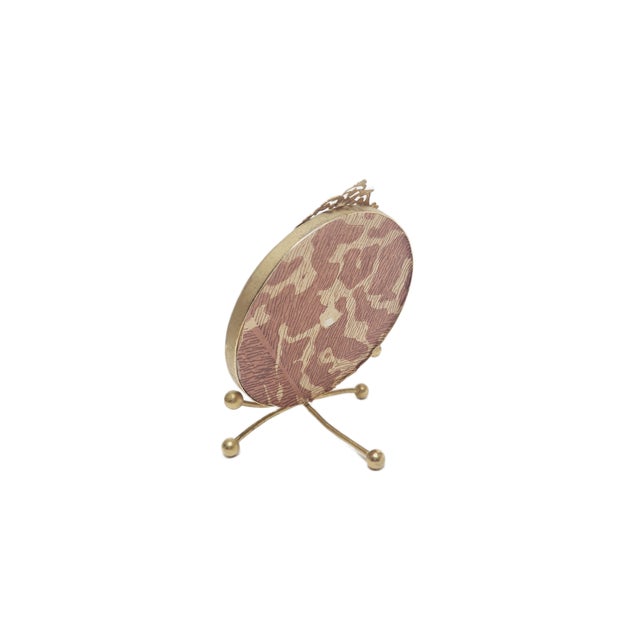Metal Swedish Art Nouveau Style Minimalist Frame, 1950s For Sale - Image 7 of 10