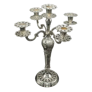 1940's Vintage 4 Branch Candlestick