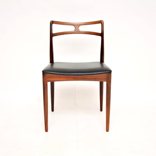 Danish Model 94 Dining Chairs by Johannes Andersen for Christian Linneberg, 1960, Set of 6 For Sale - Image 6 of 13