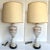 Pair of 1950's Fiorentine Italian Neo-Classical Porcelain Lamps For Sale - Image 13 of 13