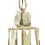 Metal Italian Tole 6-Arm Palm Leaf Chandelier in Painted White Metal, C. 1970s For Sale - Image 7 of 16
