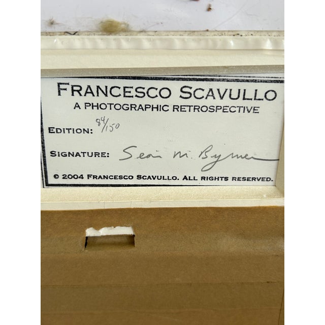 Francesco Scavullo Silver Gelatin Print Bernadette Peters 1977 Sig/No, Framed For Sale - Image 4 of 4