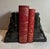Art Deco Antique Pompeian Bronze Clad Bookends Figural Man ‘The Builder’ For Sale - Image 3 of 8