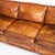 1980s Vintage Camel Buffalo Leather Club Sofa from Roche Bobois, France, 1980s For Sale - Image 5 of 18