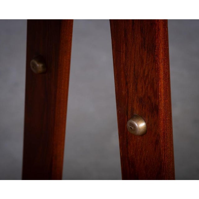Danish Teak Serving Trolley with Champagne Bucket, 1960s For Sale - Image 10 of 13
