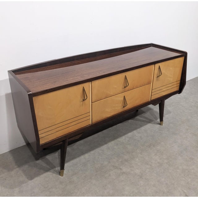 Mid-century sideboard Vintage sideboard in rockabilly style. 1960s. Perfect condition. L 130 / D 40 / H 65