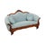 Antique 19th Century Victorian Carved Childs Sofa For Sale - Image 13 of 13