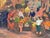 1950s 1950s Judaic Modern Artist , Israel Market For Sale - Image 5 of 9