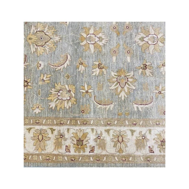 1990s Handwoven Pakistani Peshawar Area Rug 5x26 For Sale In Dallas - Image 6 of 10