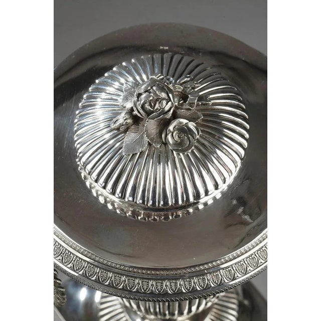 First Empire Egyptian Style Silver Candy Dish For Sale - Image 6 of 12