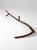 Antique farm scythe dating to the late 19th to early 20th century, with a beautifully aged wood handle, two hand grips,...