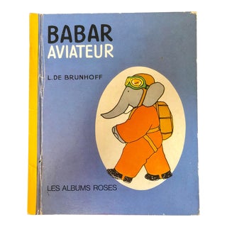 French Babar 1971 Children’s Book For Sale