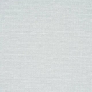 Schumacher Linen Gesso Vinyl Wallpaper In Mist For Sale