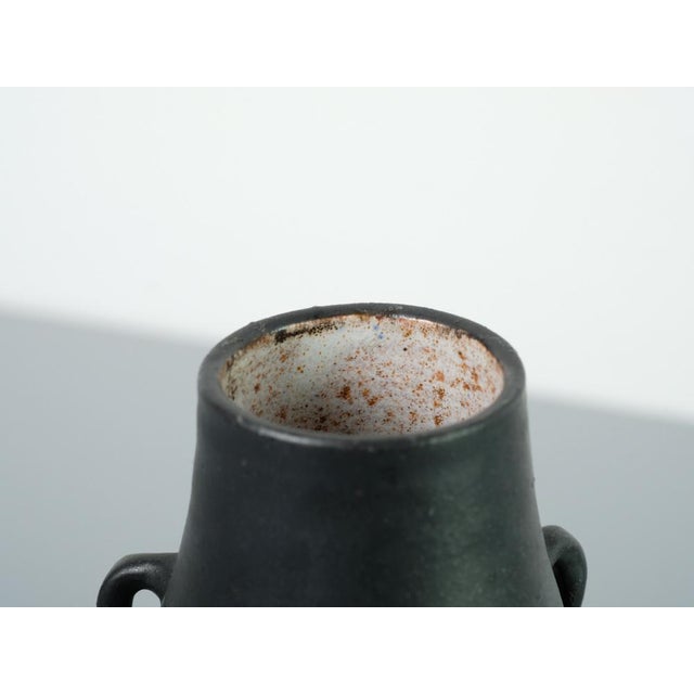 Danish Studio Ceramic Vase by Monika Maetzel, 1960s For Sale - Image 6 of 14
