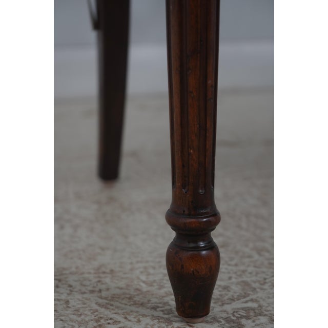 Theodore Alexander Neoclassical Style Wheel Back Cane Settee For Sale - Image 13 of 18