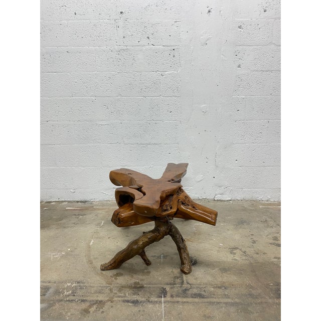 Mid-Century Coastal Driftwood Coffee or Side Table, 1970s For Sale - Image 4 of 13