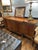 Brown French Vintage Louis XVI Flame Mahogany Sideboard With Greek Key Gallery For Sale - Image 8 of 15