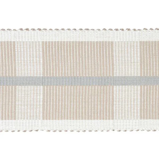 Contemporary Schumacher Calcada Tape in Natural For Sale - Image 3 of 3