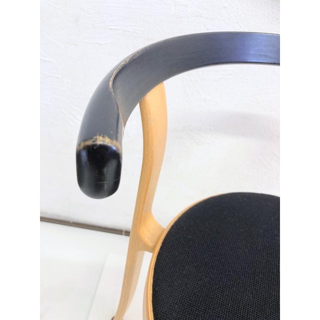 1980s Danish Beech Chair by Thygesen & Sørensen, 1970s For Sale - Image 5 of 10