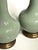 Ceramic Large Pair Chinese Celadon Glazed Bottle-Form Porcelain Lamps For Sale - Image 7 of 7