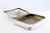 Silver Matte Silver Cigarette Case with Cut Corners For Sale - Image 8 of 10