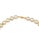Contemporary Graduating Cream Color South Sea Pearls Necklace 14 Karat Yellow Gold Clasp For Sale - Image 3 of 18