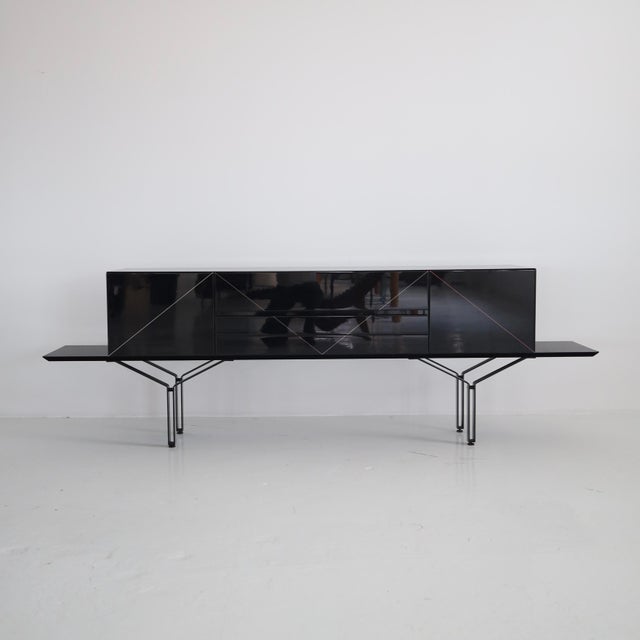 c. 1970s, Italy. The lacquer has some scuffs and scratches along with some chips to the edges - see photos for details