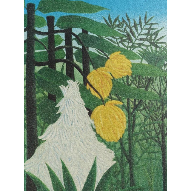 After Le Douanier Rousseau, The Meal of the Lion, Lithograph For Sale - Image 7 of 11