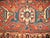 Red Antique Persian Serapi Carpet, 8'9" × 10'2" For Sale - Image 8 of 9