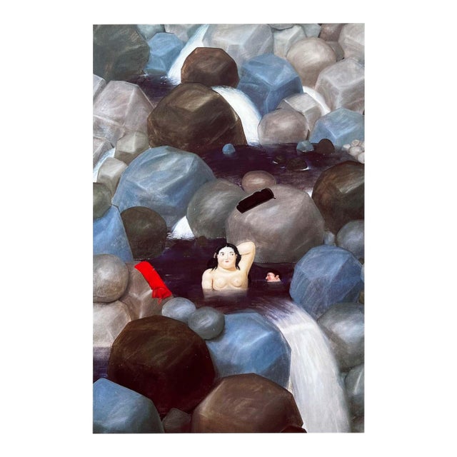 Fernando Botero 38 the Waterfall 1983 For Sale