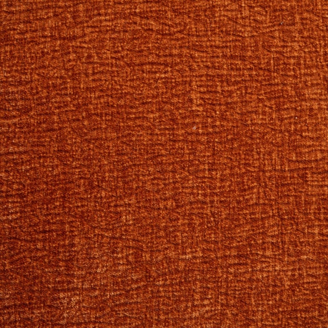 Burnt Orange Art Deco Lounge Armchair With Ottoman France 1930s For Sale - Image 8 of 17