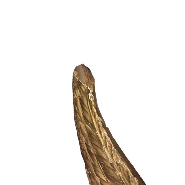 Late 18th Century Italian Carved Wood Gilt Lions - a Pair For Sale - Image 5 of 7