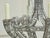 1920s French Four-Light Chandelier with Faceted Crystals and Beaded Strands For Sale - Image 12 of 12