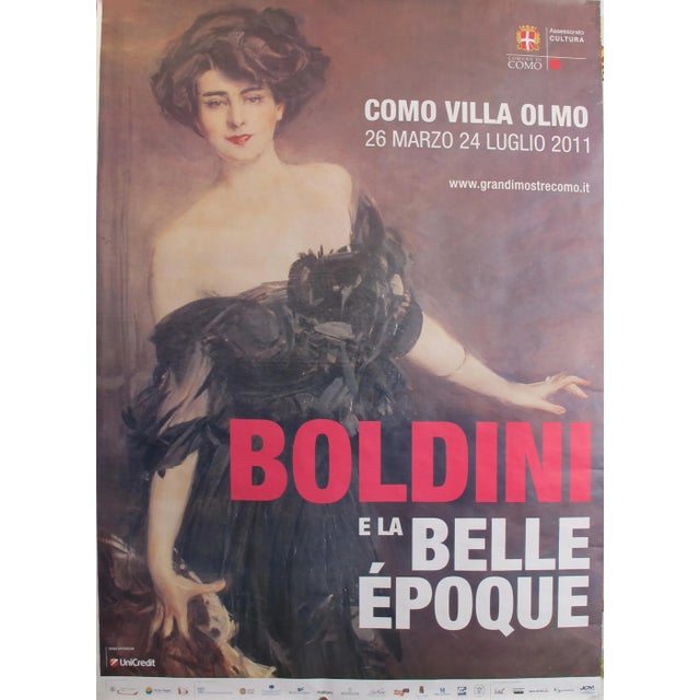 2011 Contemporary Exhibition Poster - Boldini E La Belle Epoque - Como - Boldini For Sale - Image 9 of 9