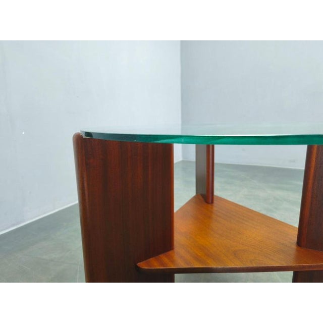 Mid-Century Danish Teak Round Coffee Table, 1960s For Sale - Image 6 of 12