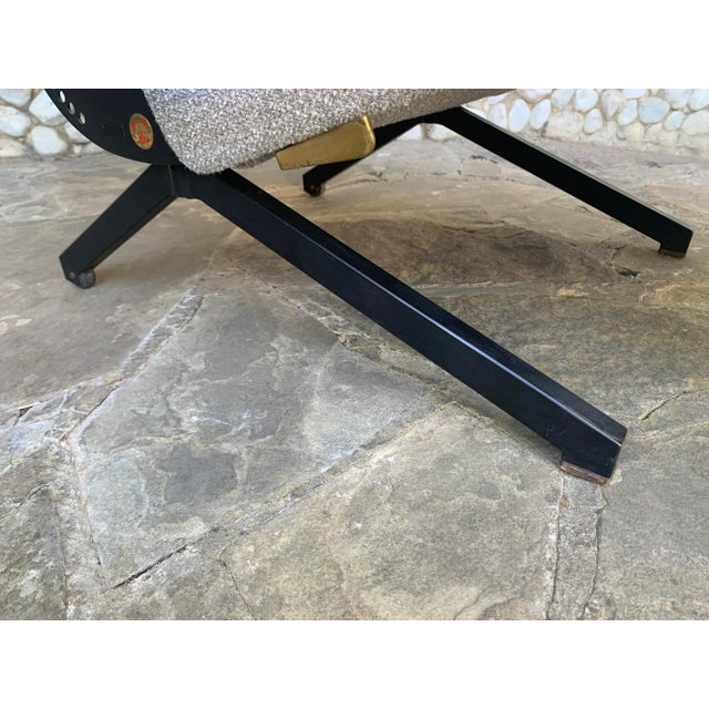 P40 Lounge Chair by Osvaldo Borsani for Tecno, Italy, 1950s For Sale - Image 13 of 18