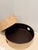 Set of 2 Faux Crocodile Embossed Leather Nesting Round Serving Trays For Sale In Chicago - Image 6 of 6